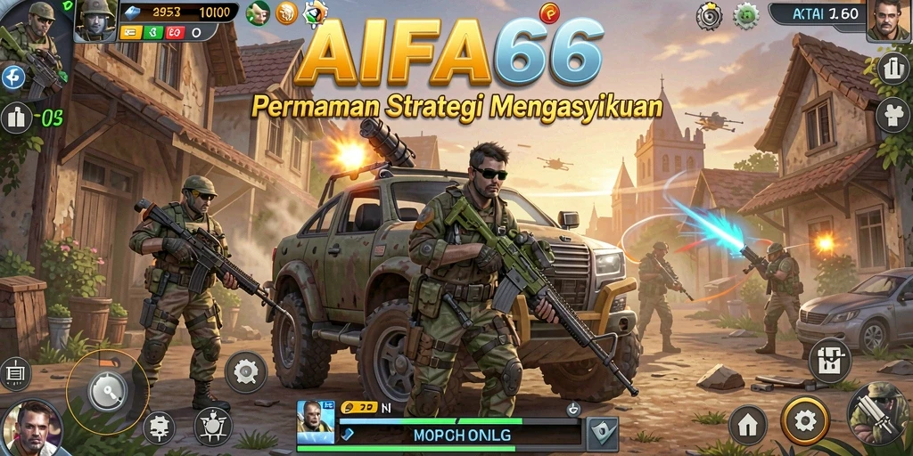 Tampilan gameplay AIFA66 yang menarik dan strategi mendalam.