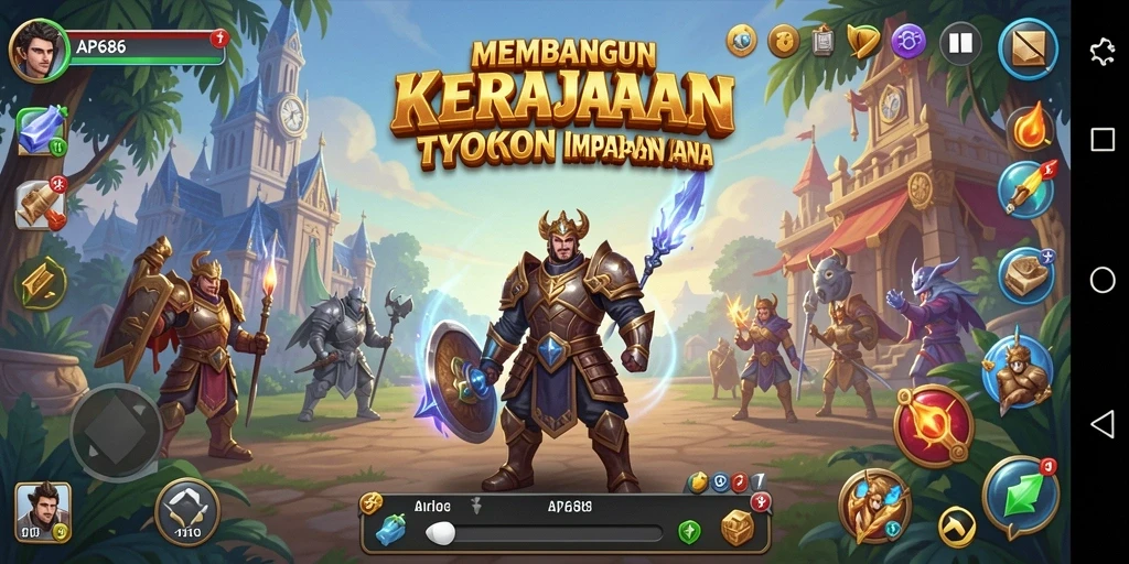 Tampilan gameplay Tycoon yang menarik dan penuh strategi.