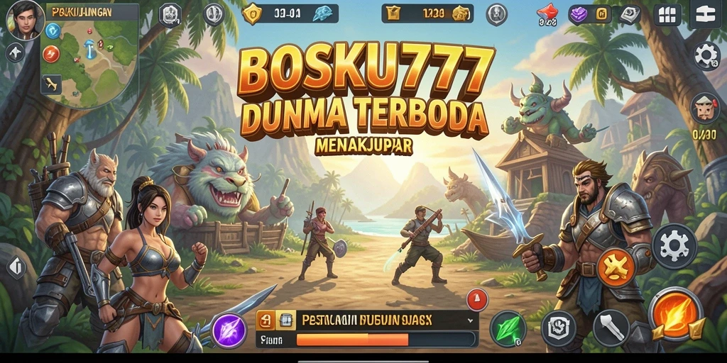 Tampilan menarik dari gameplay <strong>BOSKU777</strong> yang menampilkan dunia terbuka.