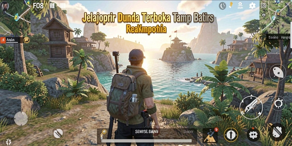 Gameplay FO8 yang menakjubkan dalam dunia terbuka.