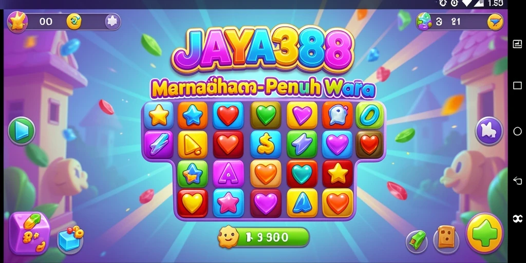 Gameplay seru JAYA388 menantang Anda mencocokkan warna.